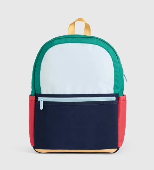 Recycled Double Pocket Backpack